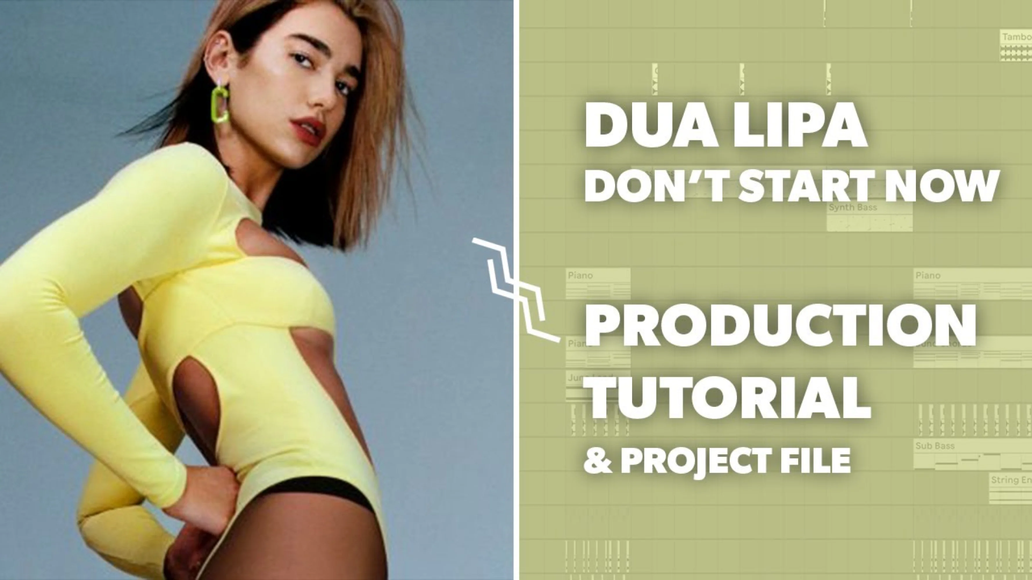 Dua Lipa - Don't Start Now Project files